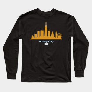 Chicago- Windy City Long Sleeve T-Shirt